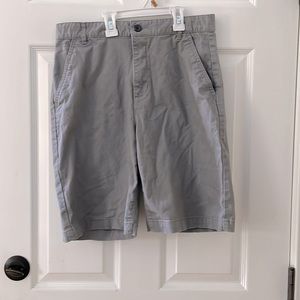 Old Navy light grey  Sz 1 8 boys 9 in shorts. Adjustable internal waistband.EUC